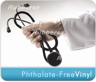 Rubberex Disposable Glove - Phthalate-Free Vinyl